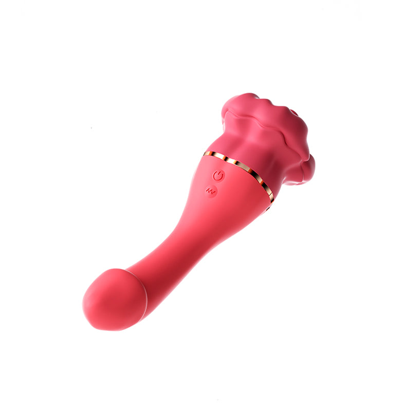 Youngwill-Double-head Tongue Licking G-spot Vibrator