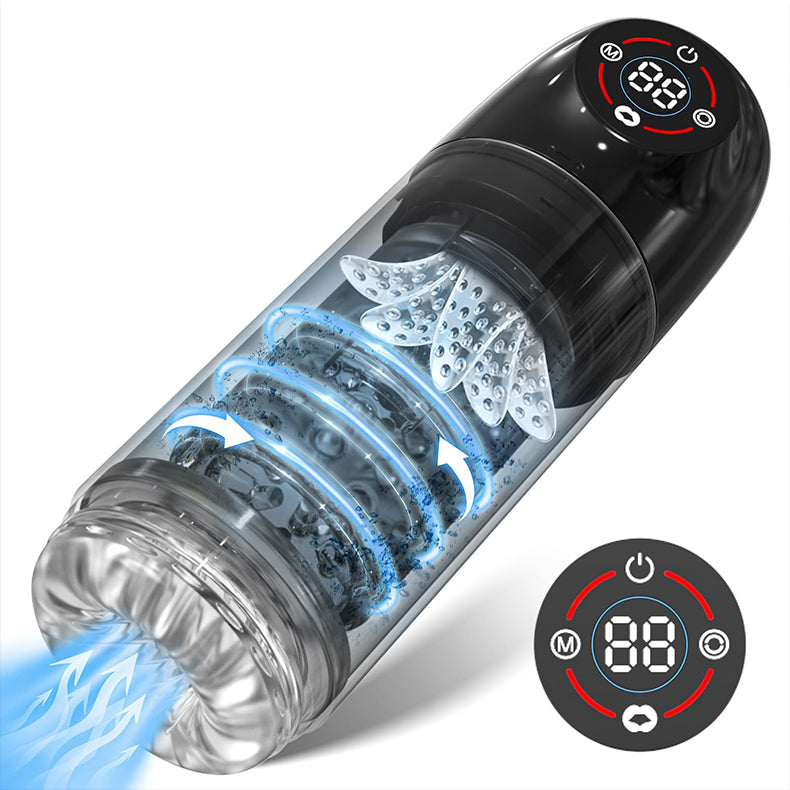 Electric Multifunctional Male Masturbation Cup with Vacuum Pump -Youngwill