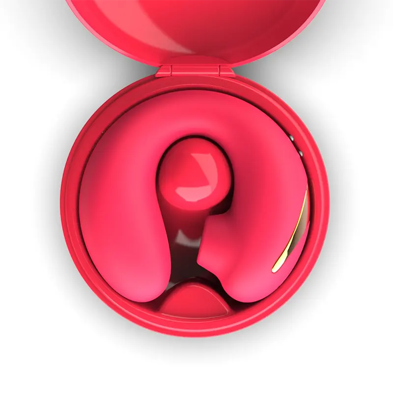 Moonlight Box Sucking G-spot Vibrator-red