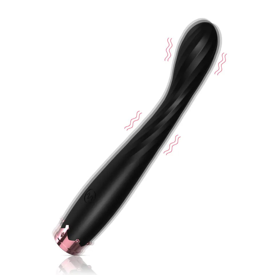 G Spot Finger Vibrator-black