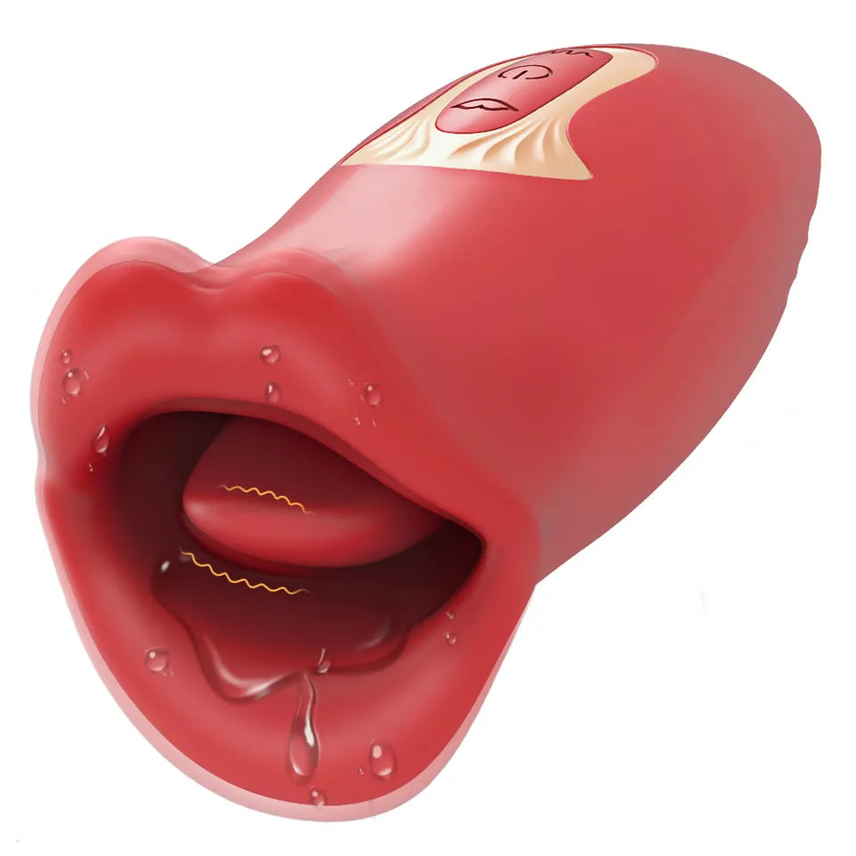 Big Mouth Tongue Licking Vibrator main iamge