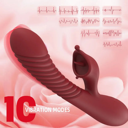 Youngwill G Spot Tongue Licking Vibrator