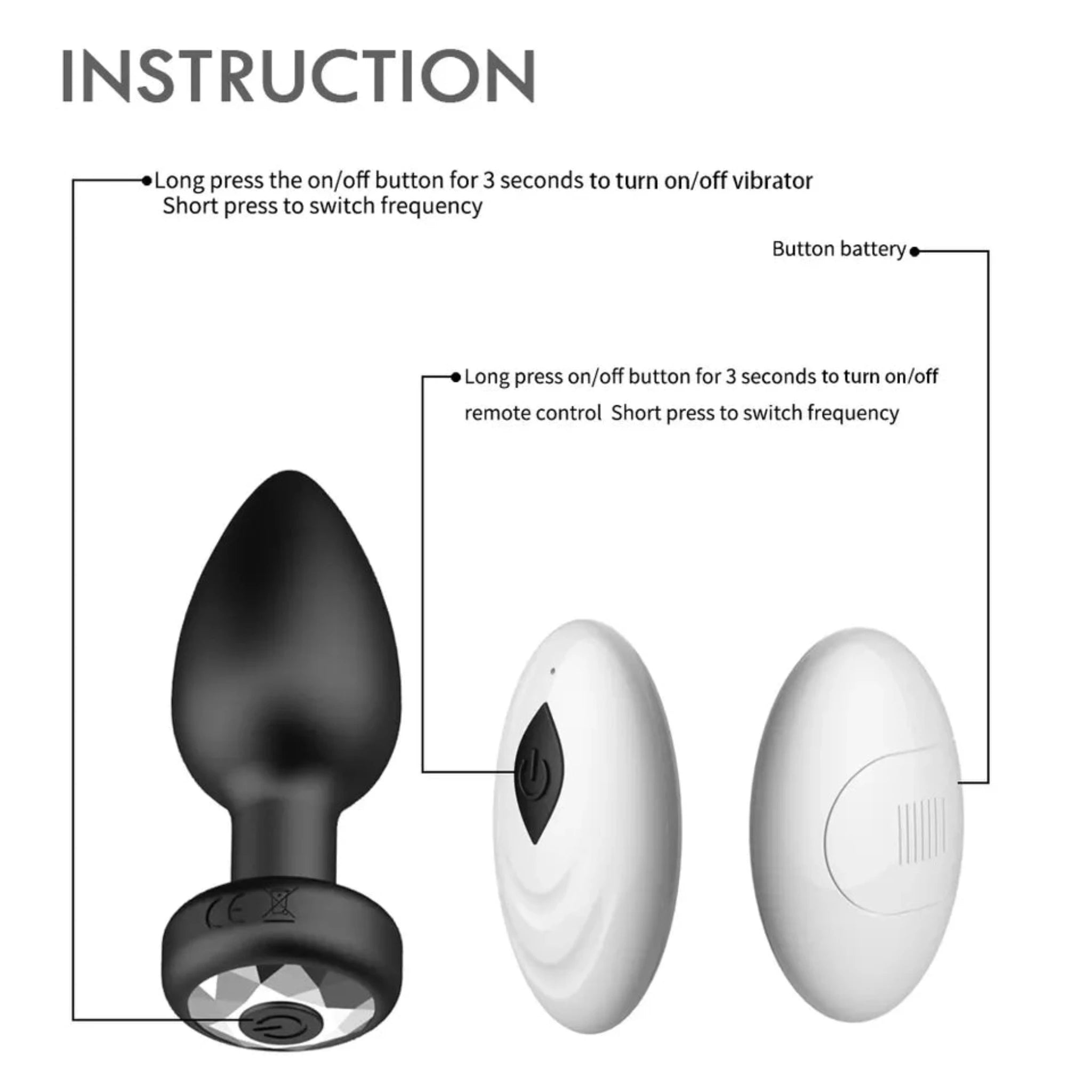 Youngwill Remote Control Anal Plug