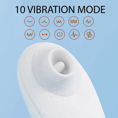 Youngwill White Swan Tongue Licking Vibrator