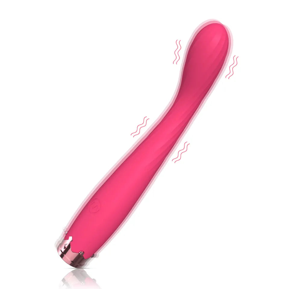 G Spot Finger Vibrator-rose red