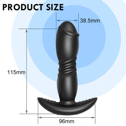 Youngwill APP Remote Telescopic Anal Vibrator