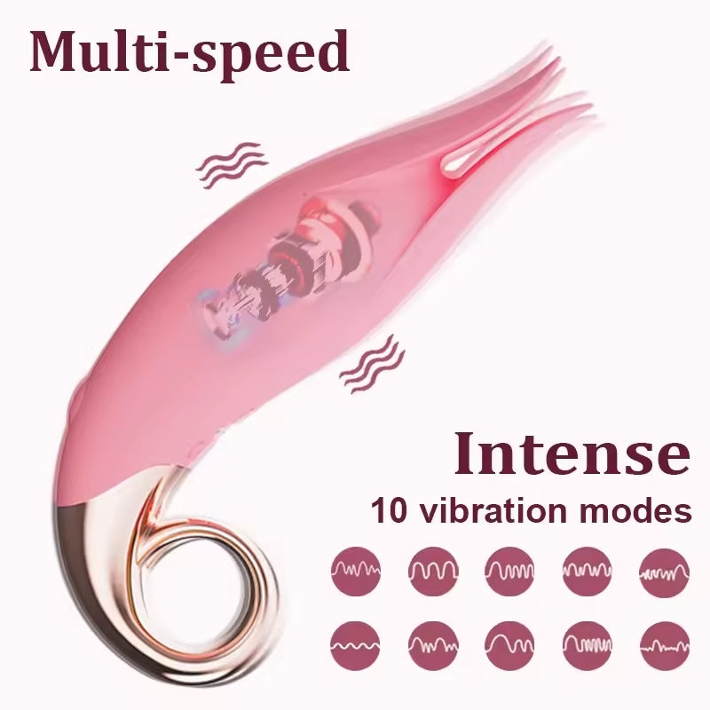 Clitoris Vibrator Nipple Stimulation Sex Toy-function