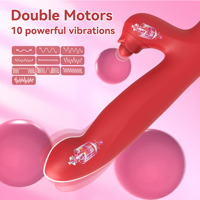 Youngwill-Rabbit Swing Vibrator G Spot Sex Toy for Women