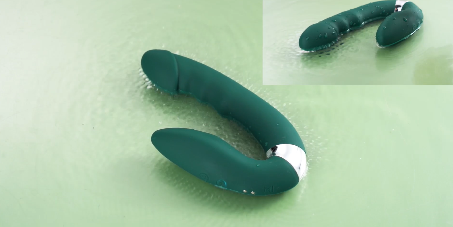 Multi-frequency Flapping Rotatable Vibrator-video