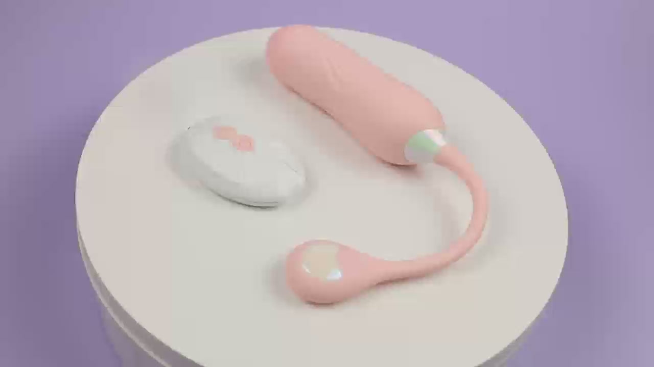 Inflatable Telescopic Egg Vibrator-video